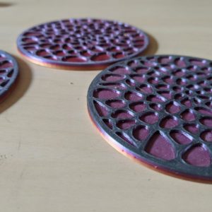 Voronoi Coasters