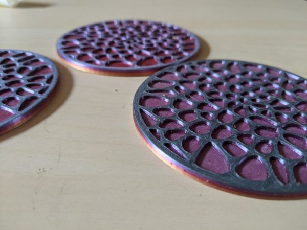 Voronoi Coasters