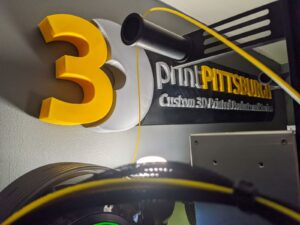 3D Print Pittsburgh Sign